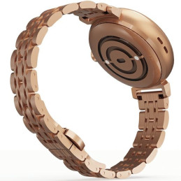 Smartwatch damski HiFuture Aura różowo-złoty