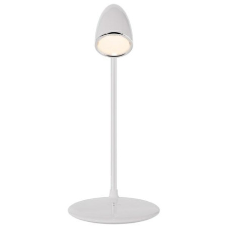 Lampka biurkowa Modern LED 10W z ładowarką indukcyjną 15W Proove, biała
