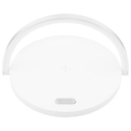 Lampka nocna Light Bridge LED 3W z ładowarką indukcyjną 15W Proove, biała