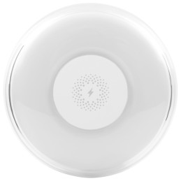 Lampka nocna Alien LED RGB 5W z ładowarką indukcyjną 15W Proove, biała