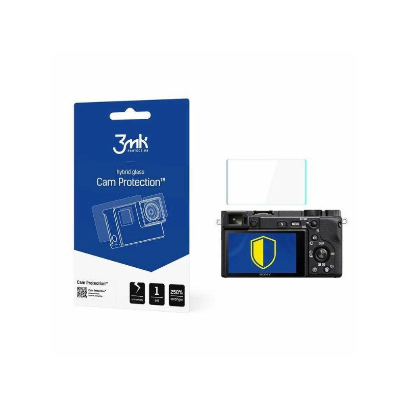 Szkło hybrydowe 3MK CamProtect do Sony A6400