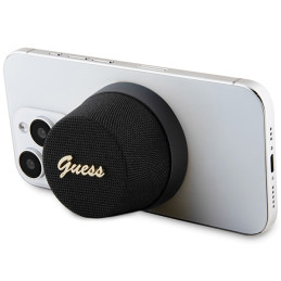 Głośnik Guess Bluetooth Magnetic Script Metal Speaker Stand, czarne