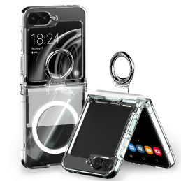 Etui Mercury do MagSafe Pro Ring do Galaxy Flip6 przezroczyste