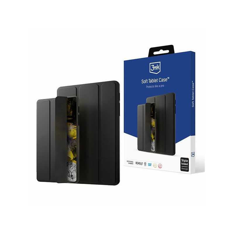 Etui 3MK Soft Tablet Case do Galaxy Tab A7 Lite, czarne
