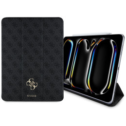 Etui Guess Magnetic 4G Big Logo do iPad Pro 13" 2024, czarne