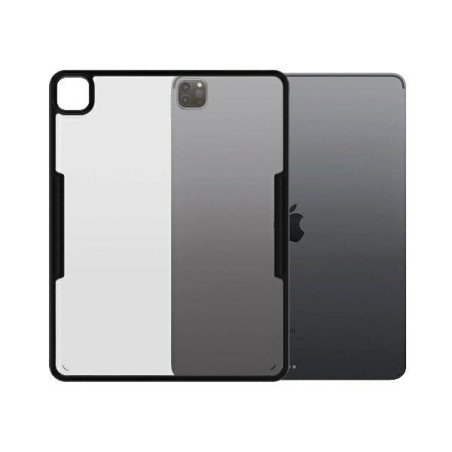 Etui antybakteryjne PanzerGlass ClearCase do iPad Pro 12.9" 2018/20/21, czarna ramka
