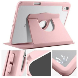 Etui Stand do iPad Air 13 2024 różowo-piaskowe