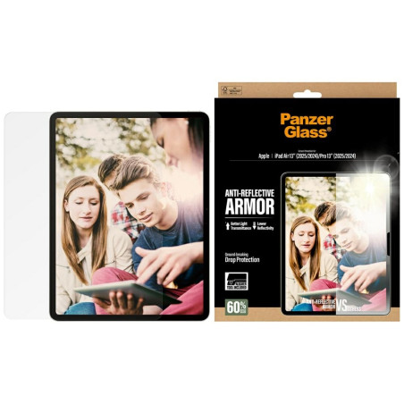 Szkło hartowane PanzerGlass Ultra-Wide Fit Reflective Armor do iPad Air 13" (2025/2024) / Pro 13" (2025/2024)