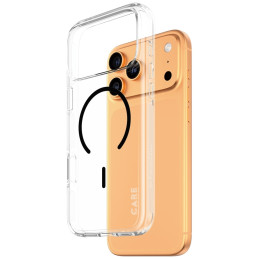 Etui CARE by PanzerGlass Flagship Urban Explorer w. Black MagSafe do iPhone 17 Pro Max przezroczysty