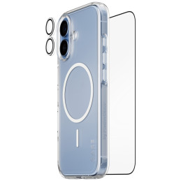 Zestaw ochronny CARE by PanzerGlass Flagship Explorer 3w1 Etui+Szkło+Lens do iPhone 17