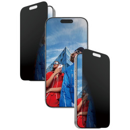 Szkło prywatyzujące PanzerGlass Ultra-Wide Fit EasyAligner do iPhone 17 / 16 Pro