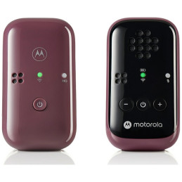 Niania elektroniczna Motorola PIP12 Travel Audio czarno-bordowy