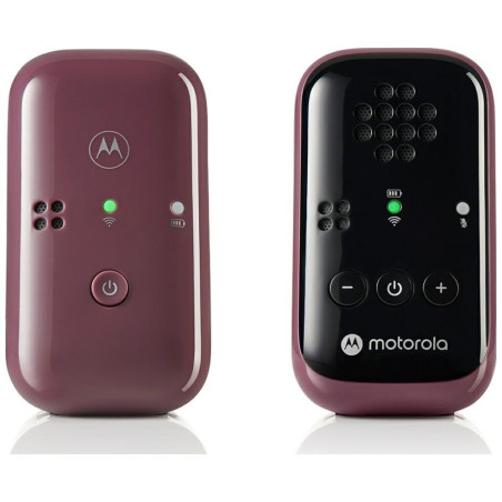 Niania elektroniczna Motorola PIP12 Travel Audio czarno-bordowy