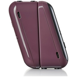 Niania elektroniczna Motorola PIP12 Travel Audio czarno-bordowy