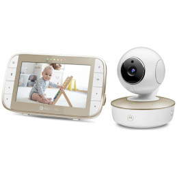 Niania elektroniczna Motorola VM50G monitor wideo 5" Pan & Tilt biały