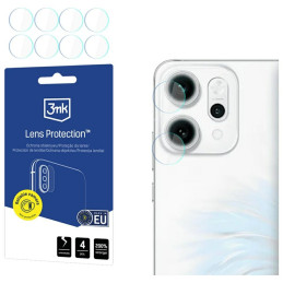 Szkło na obiektyw aparatu 3mk Lens Protection do Oppo Reno 14 Pro, 4szt