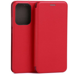 Etui Beline Book Magnetic do Oppo Reno 14 Pro czerwony