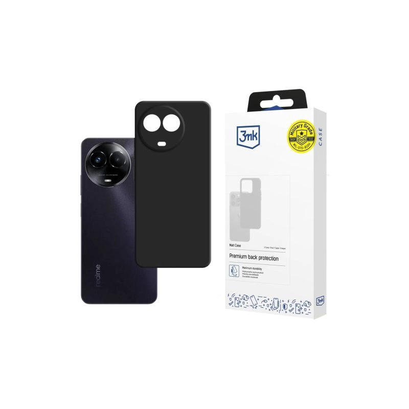 Etui 3MK Matt Case do Realme C67 5G, czarne