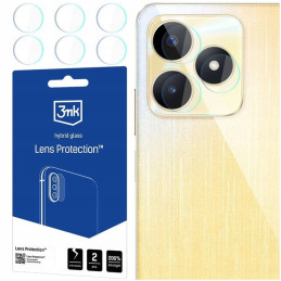 Szkło na obiektyw aparatu 3mk Lens Protection do Realme C51/C53, 4szt