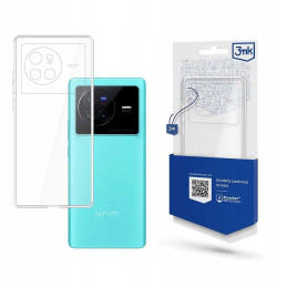 Etui 3MK Clear Case do Vivo X80, przezroczyste