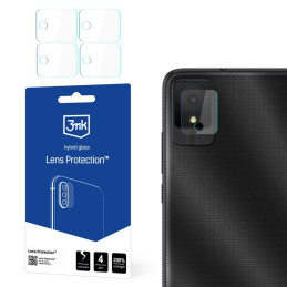 Szkło na obiektyw aparatu 3mk Lens Protection do TCL K11, 4szt
