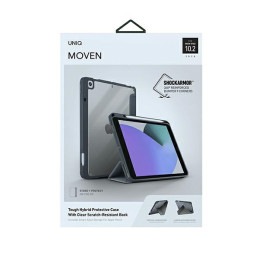 Etui pokrowiec UNIQ Moven do iPad 10.2" (2021/2020/2019), szare