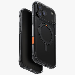 Etui UNIQ Swivix 360 Rotating Kickstand do iPhone 17 Pro Max, czarny