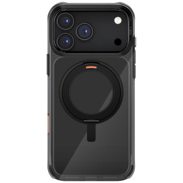 Etui UNIQ Swivix 360 Rotating Kickstand do iPhone 17 Pro Max, czarny