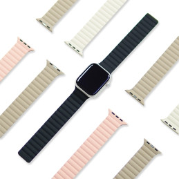 Pasek Araree Silicone Link do Apple Watch 38/40/41mm biało-zielony