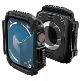Etui Spigen Rugged Armor do Apple Watch 10 42mm, czarne