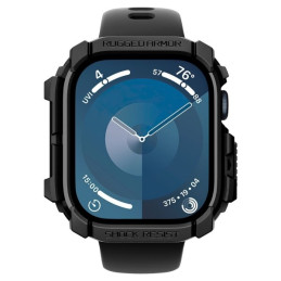 Etui Spigen Rugged Armor do Apple Watch 10 42mm, czarne