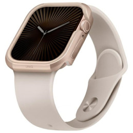 Etui ramkowe UNIQ Valencia do Apple Watch 10 46mm, złote