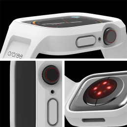 Etui z paskiem Araree Duple Pro do Apple Watch 44/45mm czarny