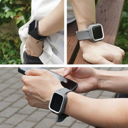 Etui z paskiem Araree Duple Pro do Apple Watch 44/45mm czarny