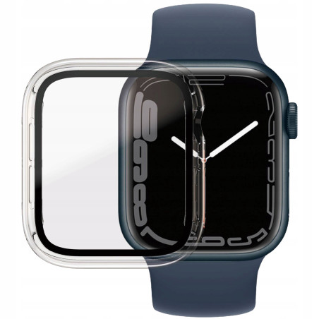 Szkło antybakteryjne + etui Panzerglass Full Body do Apple Watch 7/8 45mm