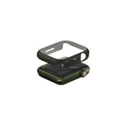 Etui z ochroną ekranu UNIQ Legion do Apple Watch 7/8/ 9 45mm, zielone