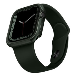 Etui ramkowe UNIQ Valencia do Apple Watch 4/5/6/7/8/9/SE/SE2 45/44mm. zielone
