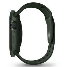 Etui ramkowe UNIQ Valencia do Apple Watch 4/5/6/7/8/9/SE/SE2 45/44mm. zielone