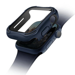 Etui UNIQ Torre na zegarek Apple Watch 4/5/6/SE 40mm. niebieski