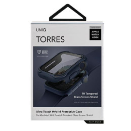 Etui UNIQ Torre na zegarek Apple Watch 4/5/6/SE 40mm. niebieski