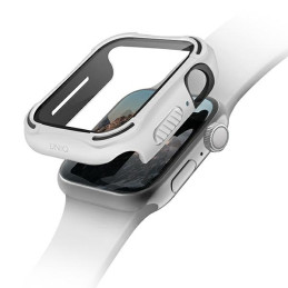 Etui UNIQ Torre na zegarek Apple Watch 4/5/6/SE 40mm. biały