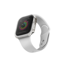 Etui ramkowe UNIQ Valencia do Apple Watch 4/5/6/SE 40mm. srebrne