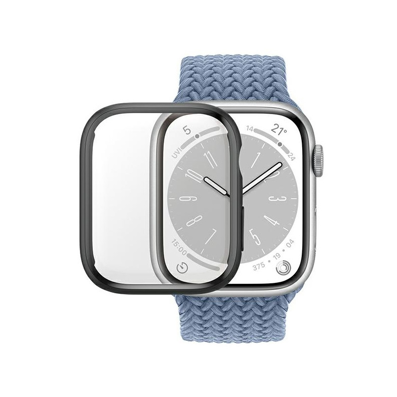 Szkło antybakteryjne + etui Panzerglass Full Body do Apple Watch 7/8/9 41mm
