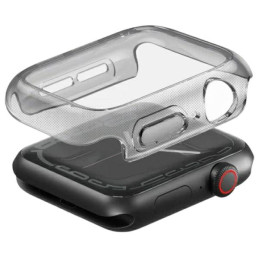 Etui UNIQ Garde do Apple Watch Series 46mm, dymny/smoke