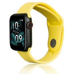 Pasek Beline  do Apple Watch 42/44/45/49mm żółty