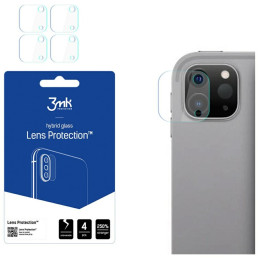 Szkło na obiektyw aparatu 3mk Lens Protection do Apple iPad Pro 12.9" 5/6 gen, 4szt