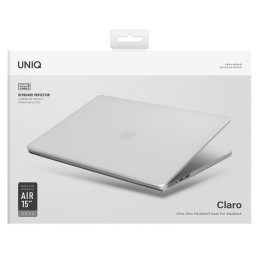 Etui ochronne UNIQ Claro do MacBook Air 15" M2/M3, przezroczyste