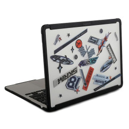 Etui Skinarma Henko do MacBook Air 13" (M3-M2), przezroczyste