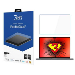 Szkło Hybrydowe 3MK FlexibleGlass do Apple MacBook Pro 14" M1/M2/M3 do 15"