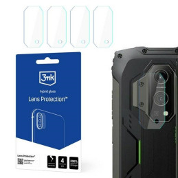 Szkło na obiektyw aparatu 3mk Lens Protection do Blackview BV9300, 4szt